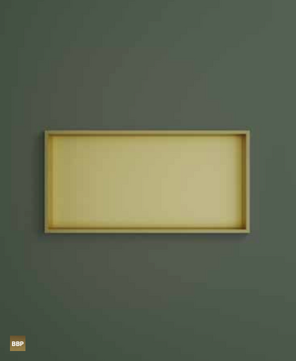 Hotbath BOX060WH – Inbouwbox of inbouwnis 30x60x10cm – Mat wit