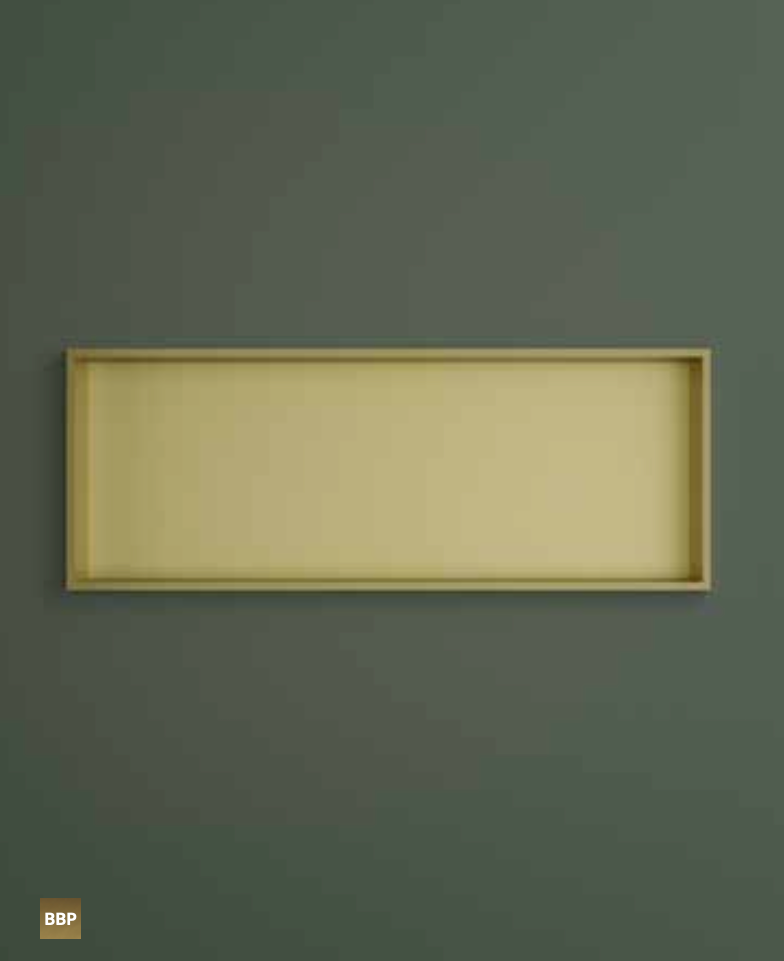 Hotbath BOX080IX – Inbouwbox of inbouwnis 30x80x10cm – RVS 316