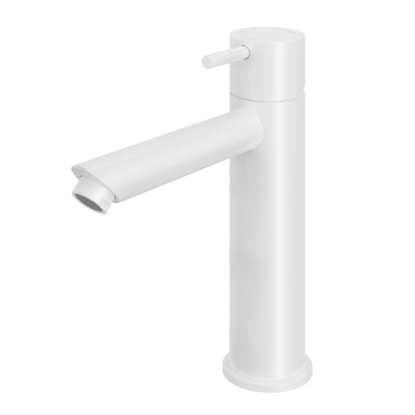 Hotbath CB003MSWH – Wastafelmengkraan zonder waste – Mat wit