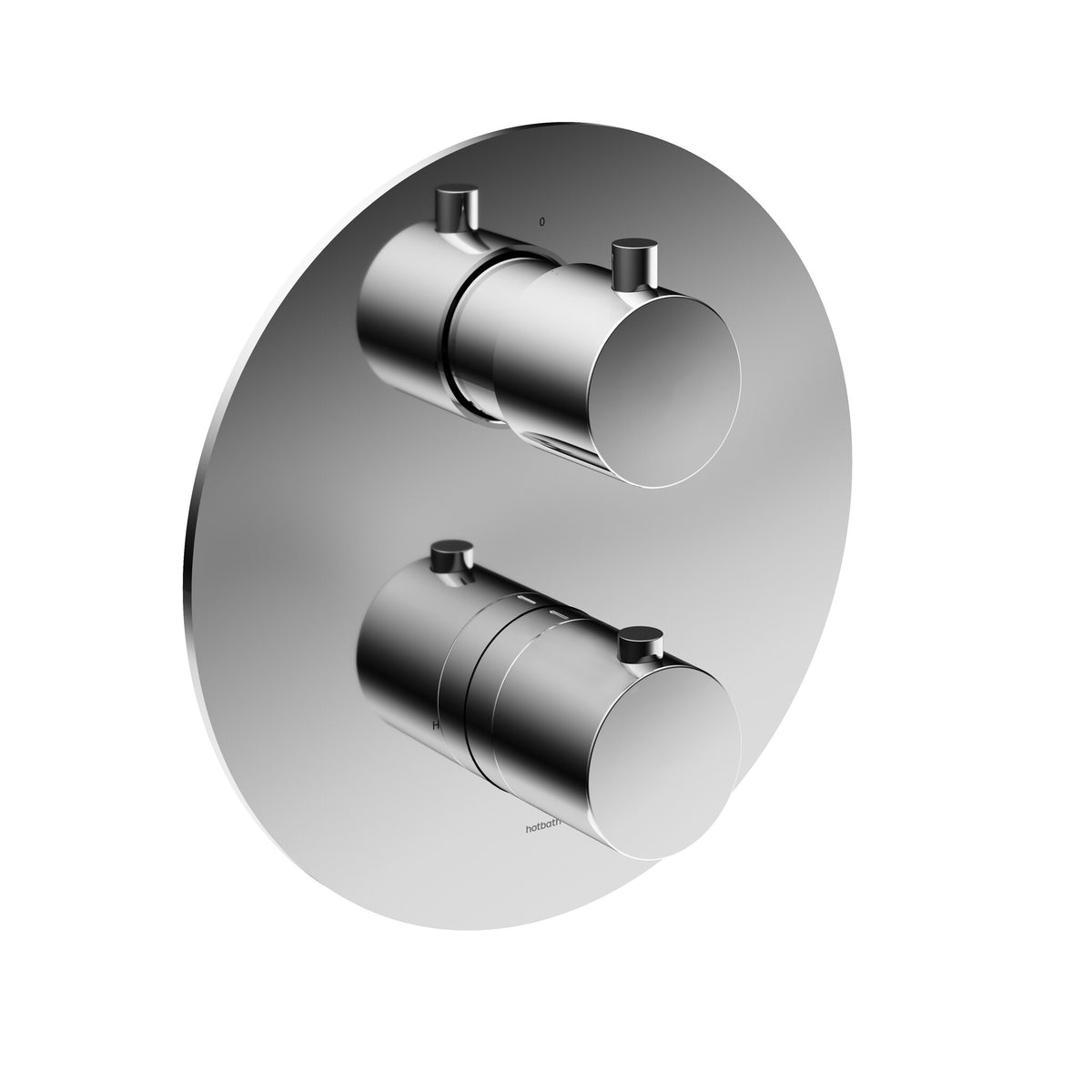 Hotbath CB009EXTCR – Afbouwdeel - Inbouw thermostaat met 2- weg stop-omstel CR – Chroom