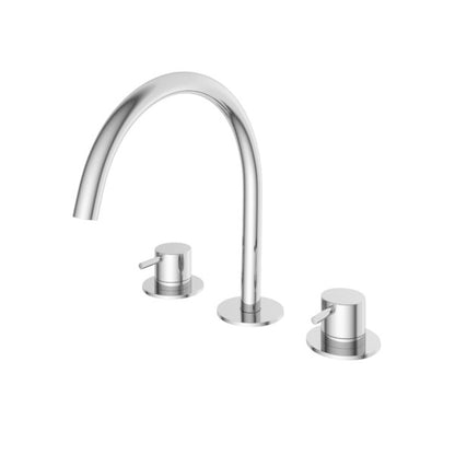 Hotbath CB033CR – Wastafelmengkraan 3 gats CR – Chroom