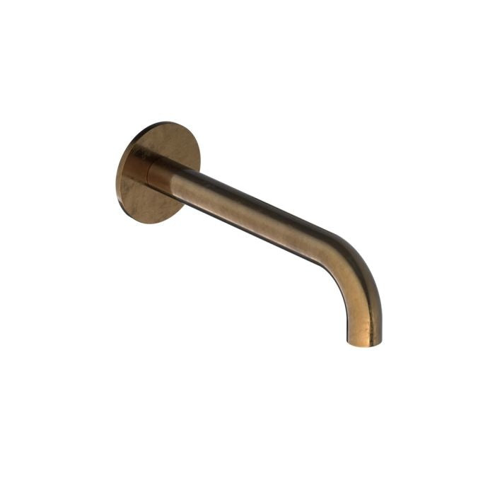 Hotbath CB095-18AB – Uitloop lengte 18 cm – Verouderd messing
