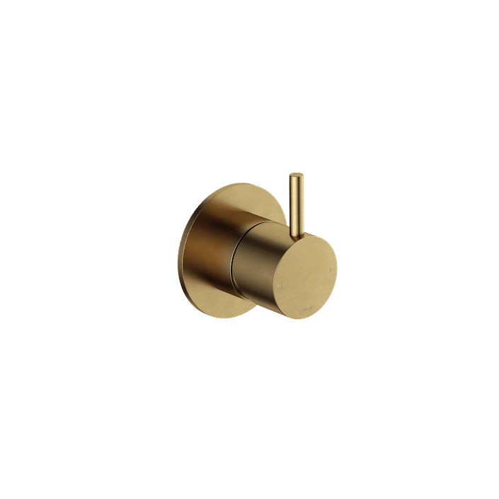 Hotbath CB131EXTBB – Afbouwdeel - Inbouw douche mengkraan BB – Geborsteld messing