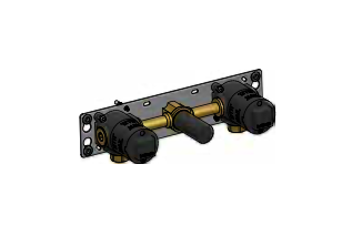 Hotbath HBCB105T – Inbouwdeel tbv Inbouw wastafelkraan C105T CB105T CB106T