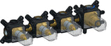 Hotbath Cobber HBCB7070 inbouwthermostaat met 3 stopkranen
