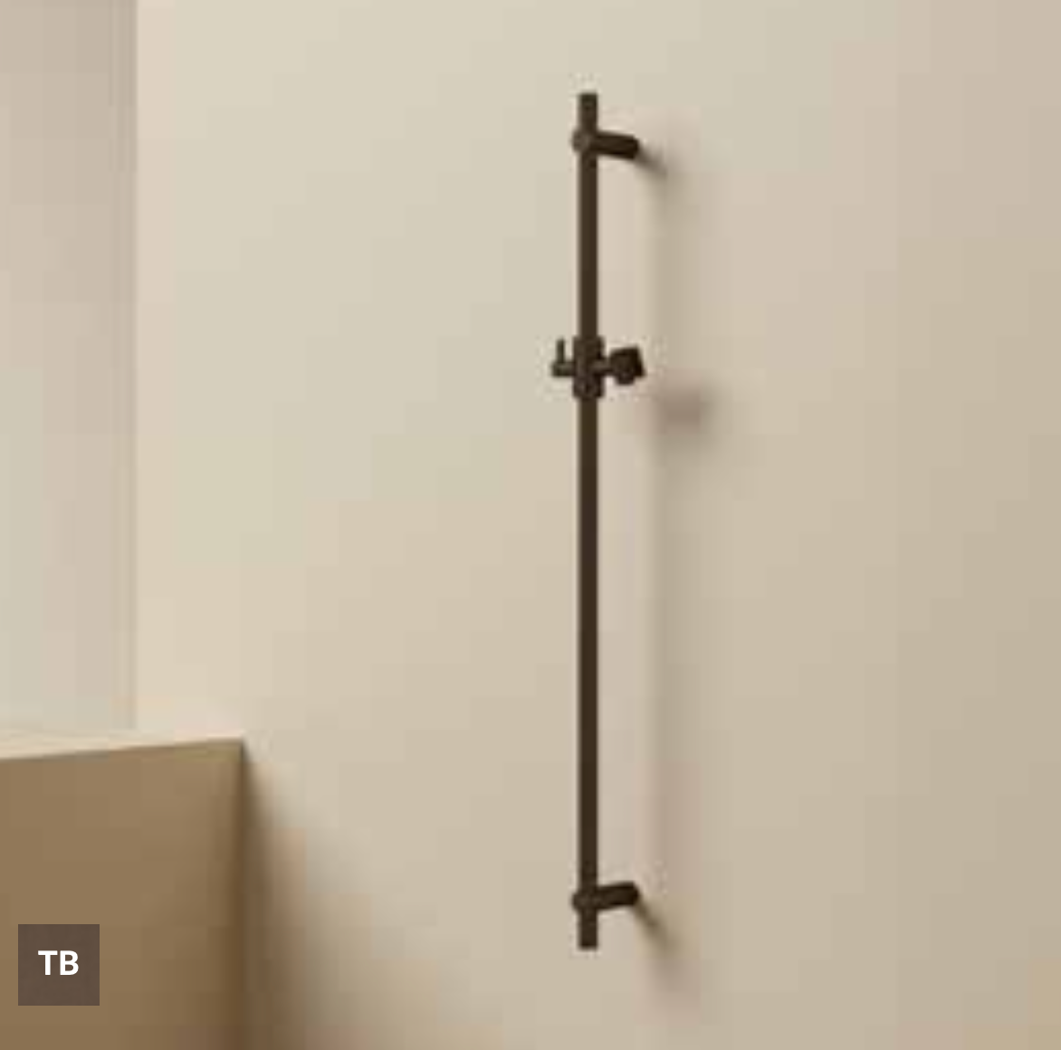 Hotbath M311TB – Glijstang 90cm – Tuscan bronze