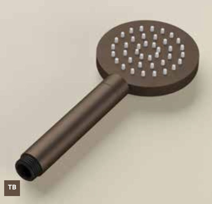 Hotbath M355TB – Messing handdouche rond – Tuscan bronze