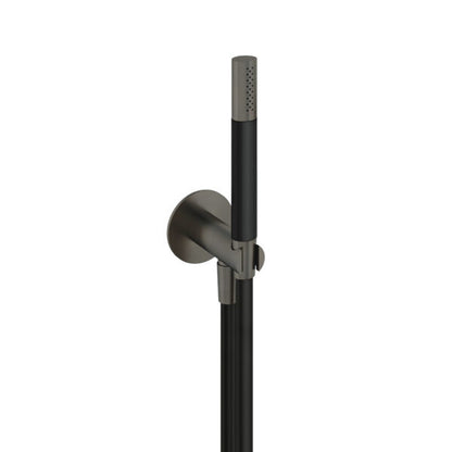 Hotbath M440AI – Handdouche met wandsteun + uitlaat en doucheslang 1,5 mtr – Verouderd ijzer