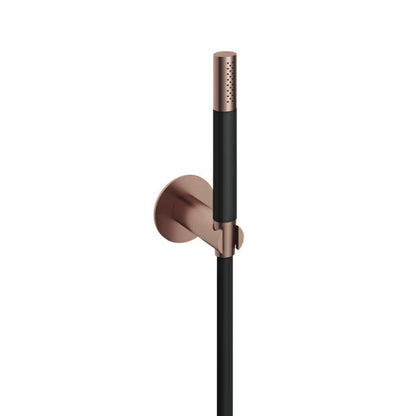 Hotbath M443BCP – Handdouche met wandsteun en doucheslang 1,5 mtr – Geborsteld koper PVD