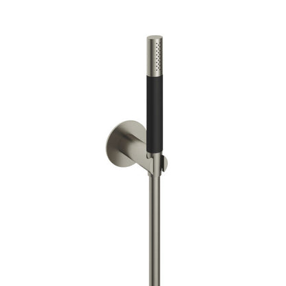 Hotbath M443GN – Handdouche met wandsteun en doucheslang 1,5 mtr – Geborsteld nikkel