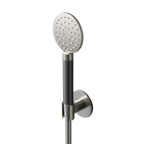 Hotbath M444BCP – Handdouche met wandsteun en doucheslang 1,5 mtr – Geborsteld koper PVD