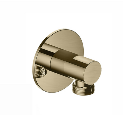 Hotbath M517BB – Wanduitlaat – Geborsteld messing