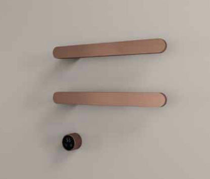 Hotbath RASS50-2GN – set van 2 rails RASS50 SOFT SQUARE 50 cm met separate schakelaar excl inbouw element – Geborsteld nikkel