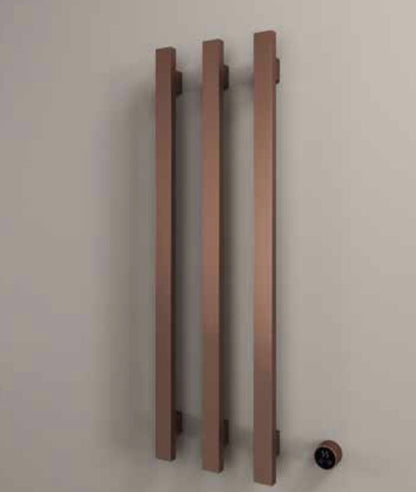 Hotbath RASV135-3CR – set van 3 rails  RASV135 SQUARE135 cm met separate schakelaar excl inbouw element – Chroom