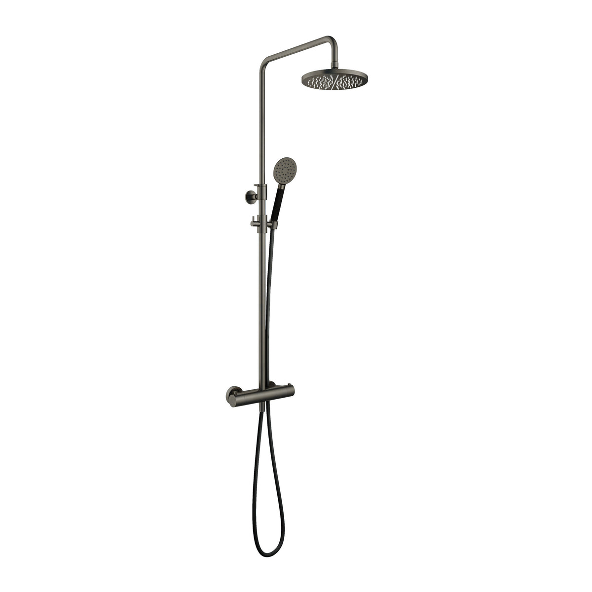 Hotbath SDS9AI14 – SDS9 AI ronde handdouche 25cm hoofddouche – Verouderd ijzer