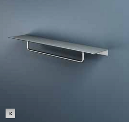 Hotbath SHA04TB – Handdoek rek  40 cm voor Planchet serie – Tuscan bronze