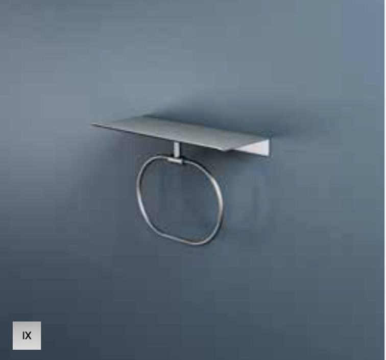 Hotbath SHA08WH – Handdoekring voor Planchet serie – Mat wit