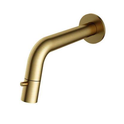 Hotbath UW001BBP – Fonteinkraan wandmodel inkortbaar – Geborsteld messing PVD
