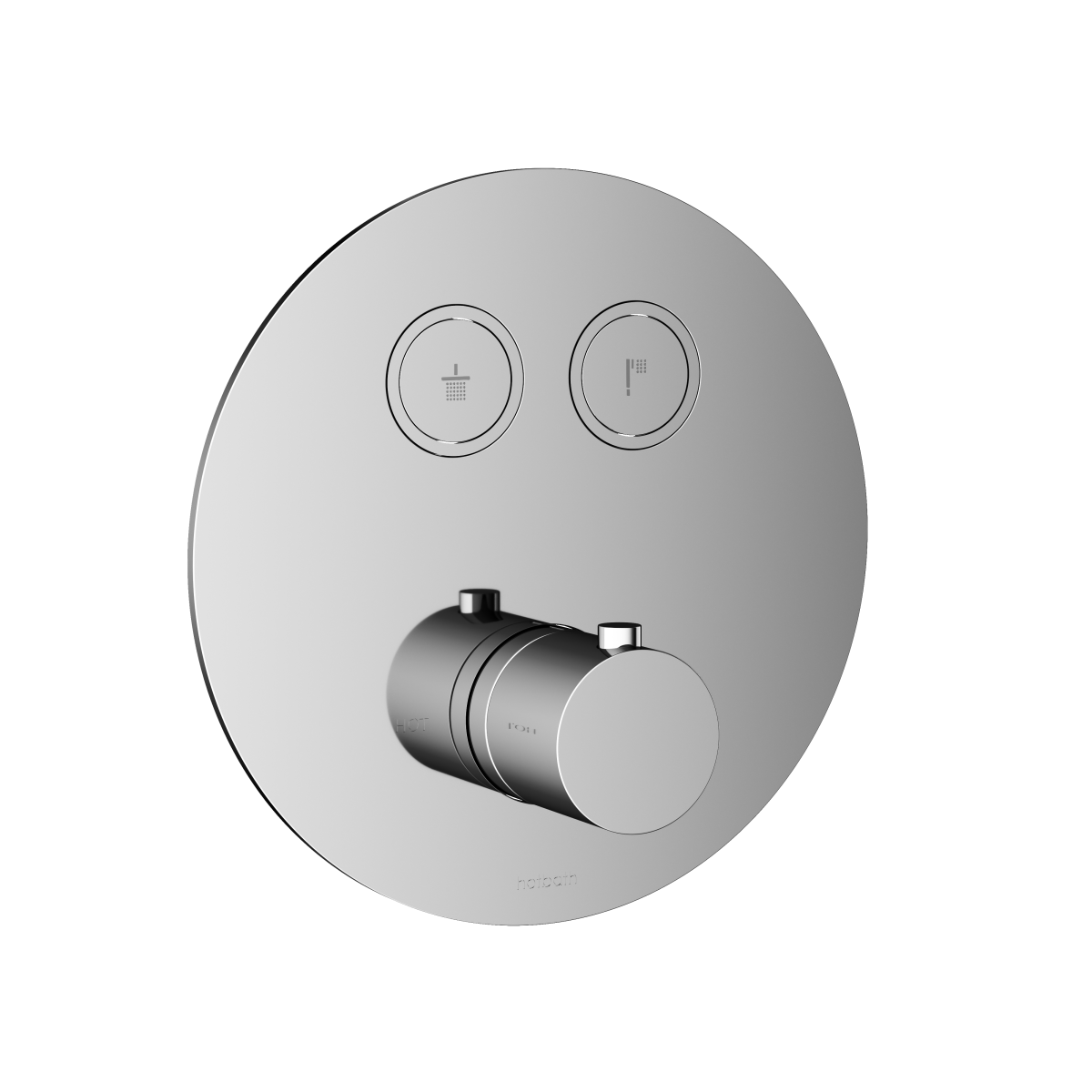 Hotbath PB009EXTCR afbouwset, chroom