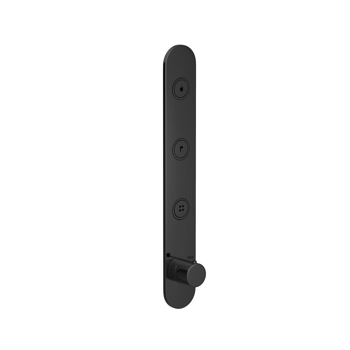 Hotbath PB050EXTPBP – Gepolijst zwart PVD