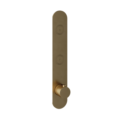 Hotbath PB066EXTBB – Geborsteld messing