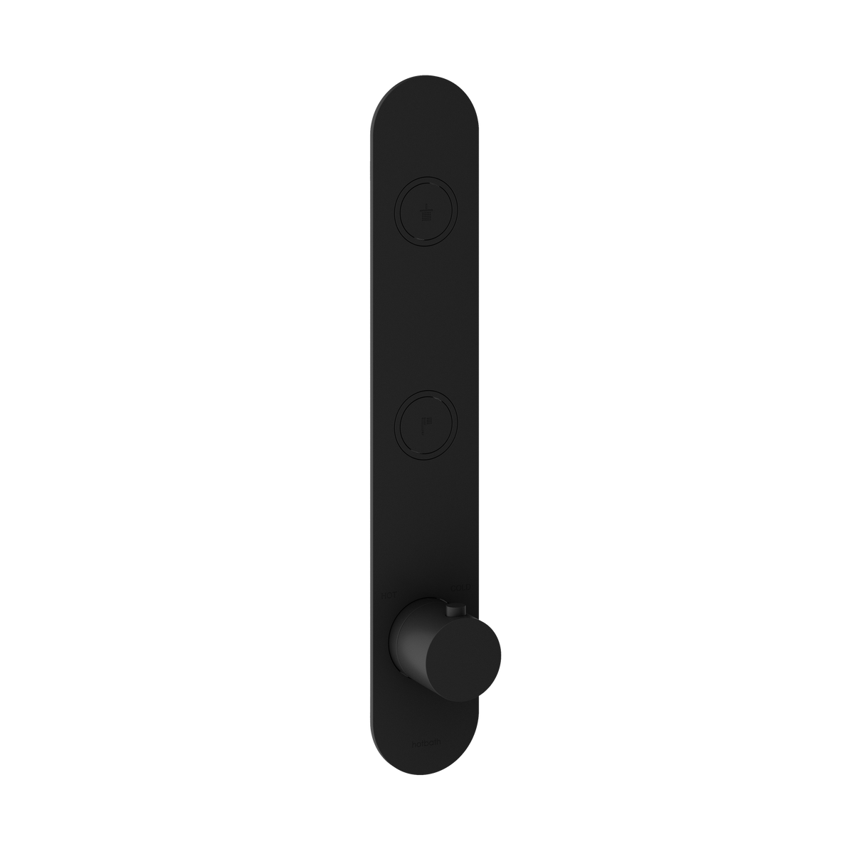 Hotbath PB066EXTMBP – Geborsteld zwart PVD