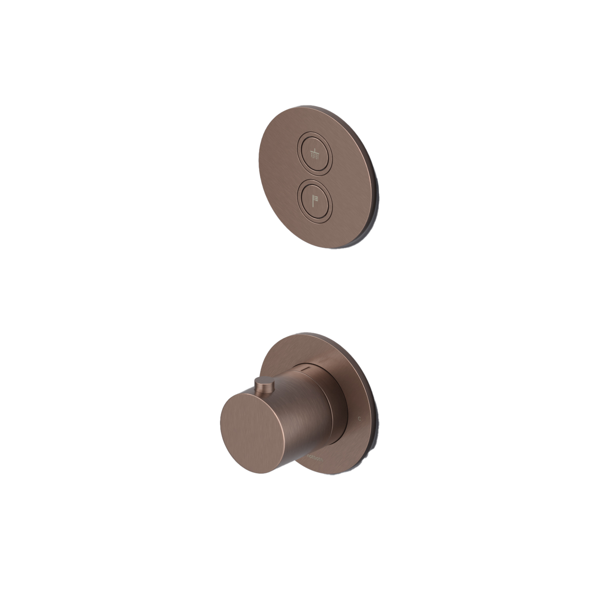 Hotbath PB7009EXTBCP – Geborsteld koper PVD