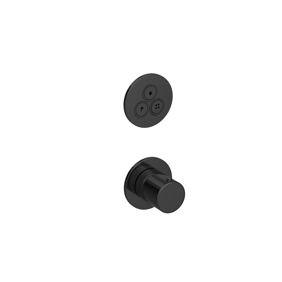 Hotbath PB7039EXTPBP – Gepolijst zwart PVD