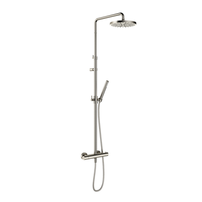 Hotbath Ace SDS11 thermostatische regendoucheset – Geborsteld nikkel
