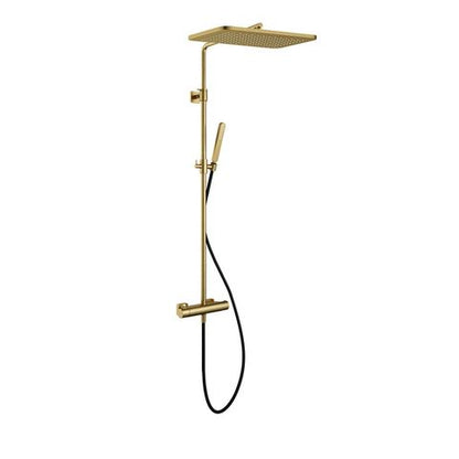 Hotbath Gal SDSGL9BBP5 – Geborsteld messing PVD – hoofddouche 27 × 40 cm