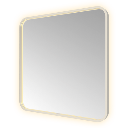 Hotbath &More SSQ80 Soft Square spiegel 80 × 80 cm met LED – RVS 316