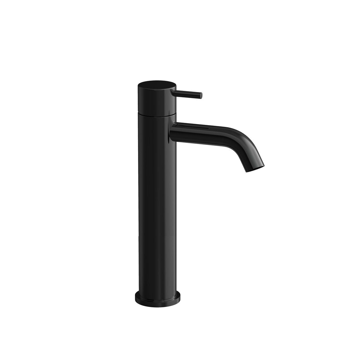 Hotbath CB003HCPBP – Gepolijst zwart PVD / Hoog / Gebogen