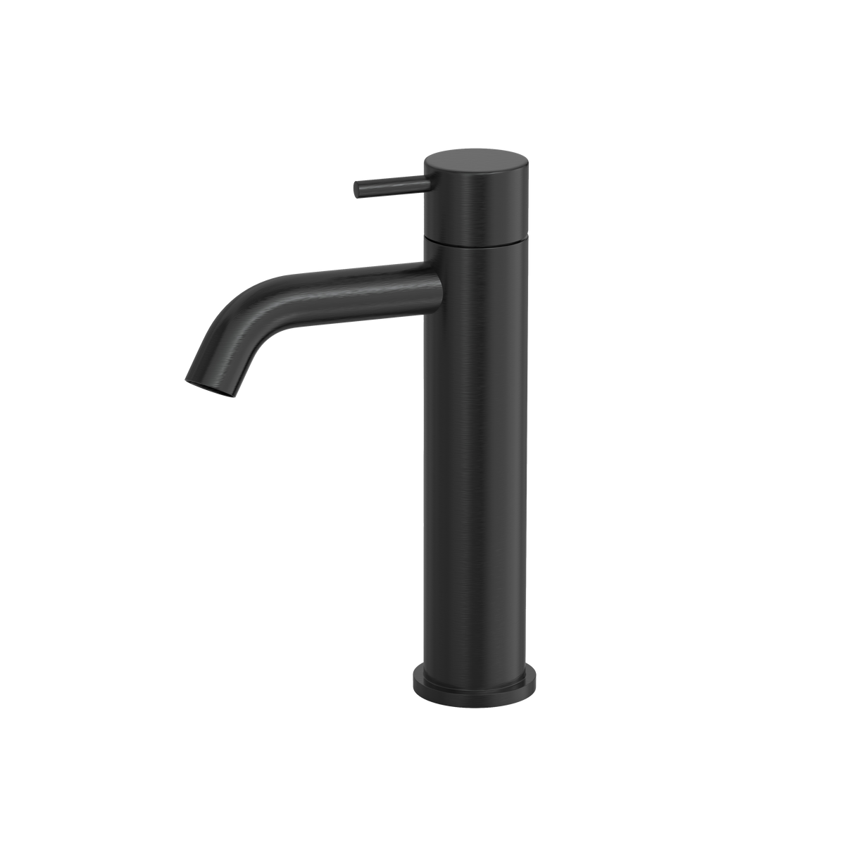 Hotbath CB003MCMBP – Geborsteld zwart PVD / Middelhoog / Gebogen