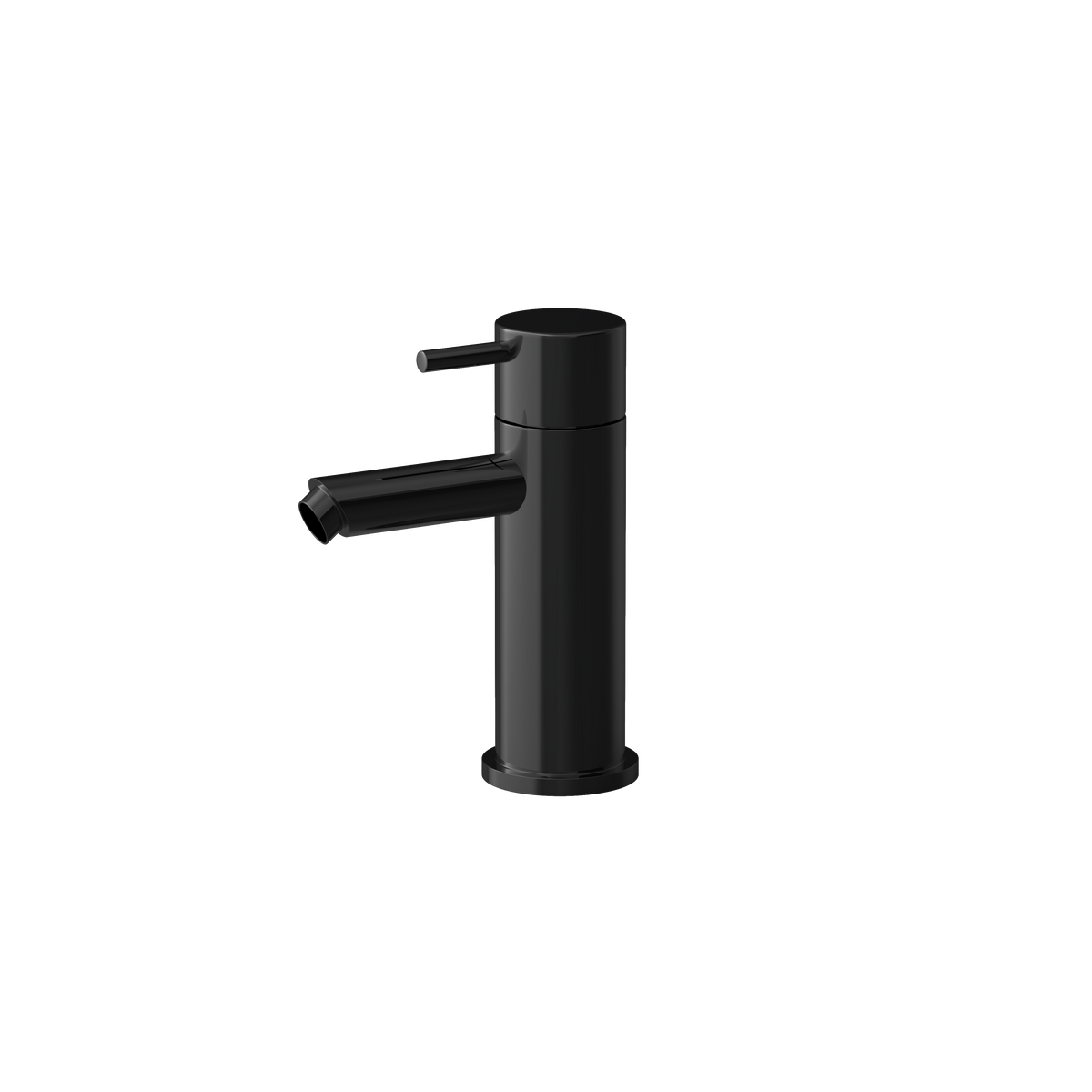 Hotbath CB003SPBP – Gepolijst zwart PVD / Laag / Recht