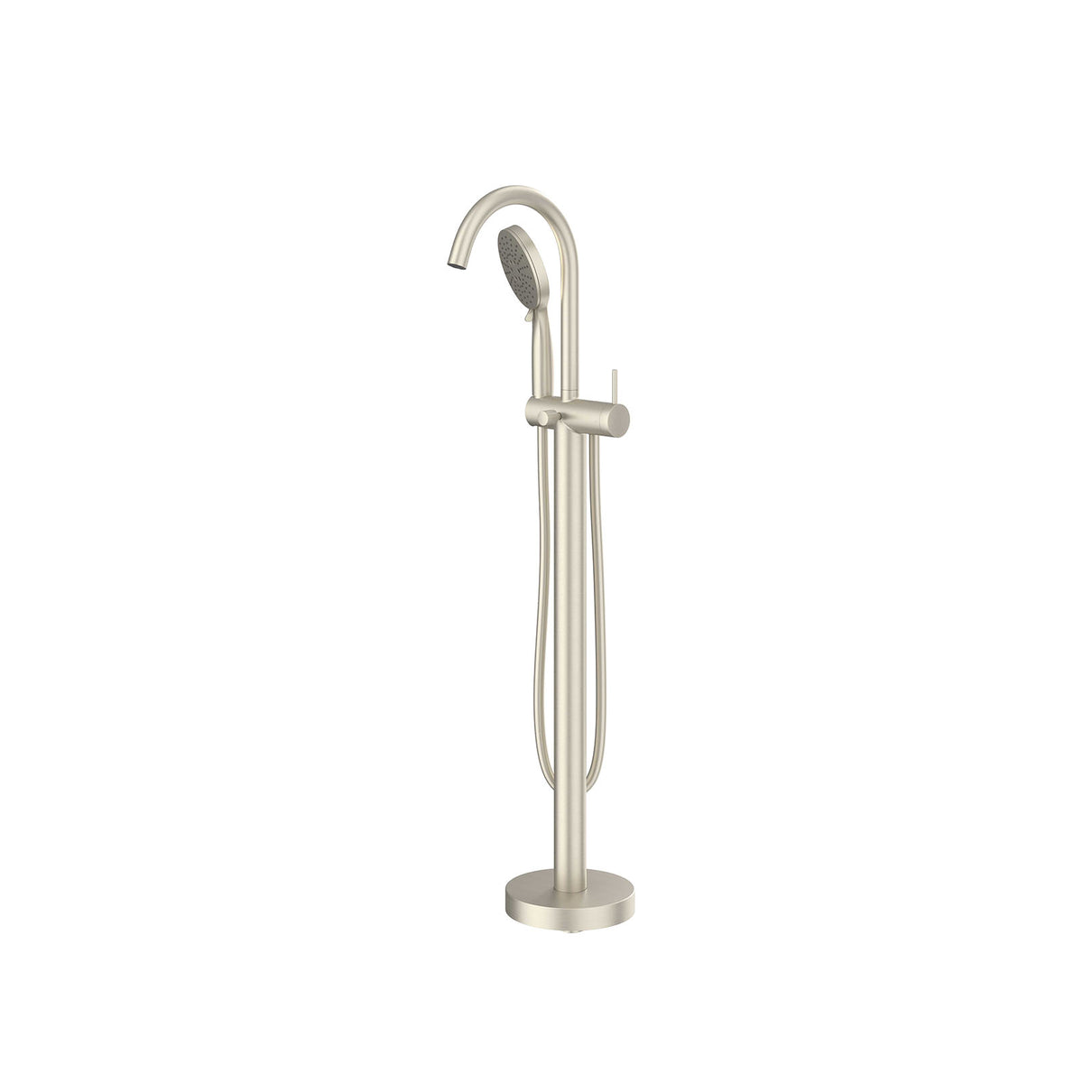 IVY Bond vrijstaande badkraan 6303053 – geborsteld nikkel PVD, 3-standen handdouche