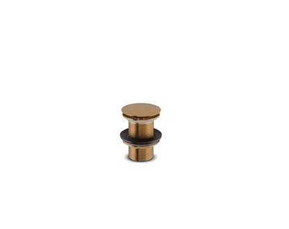 JEE-O wastafelplug Mat goud 001-0015