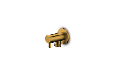 JEE-O hoekstopkraan Mat goud 001-0035
