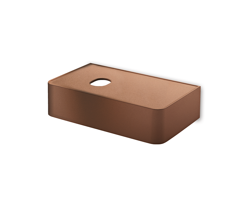 JEE-O base voor waskom links Brons 002-1107 - brons