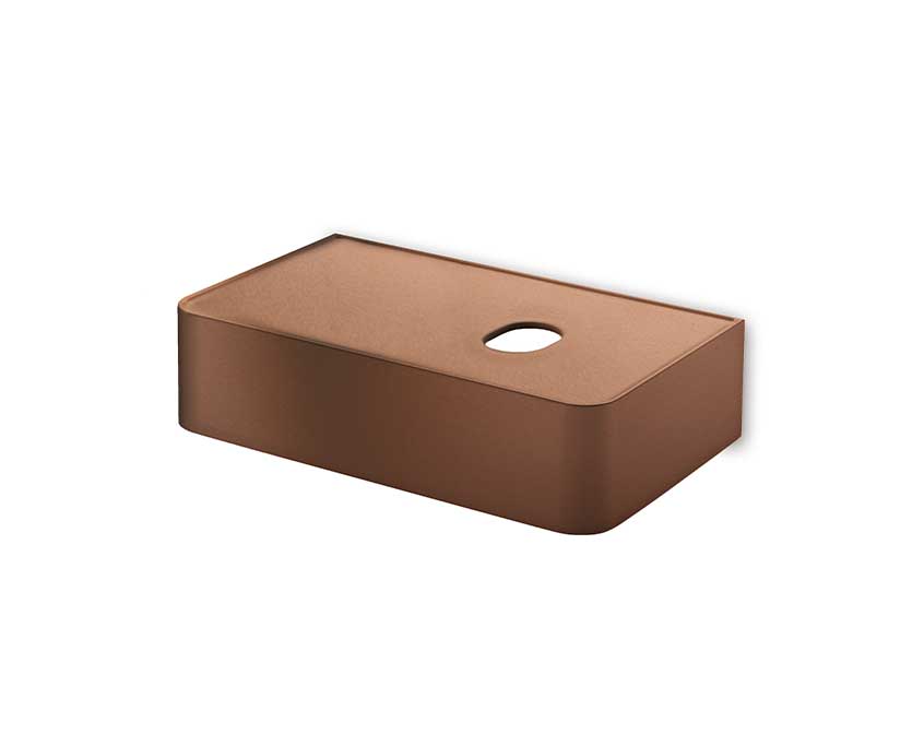 JEE-O base voor waskom rechts Brons 002-1307 - brons
