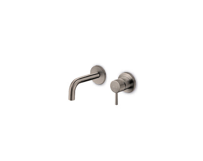 JEE-O SlimTec wand wastafelkraan 90 Dark steel 400-1519