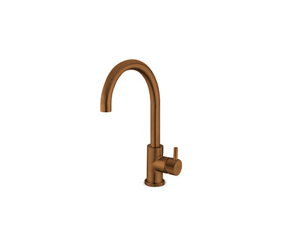 JEE-O SlimTec wastafelkraan rond Brons 400-1784