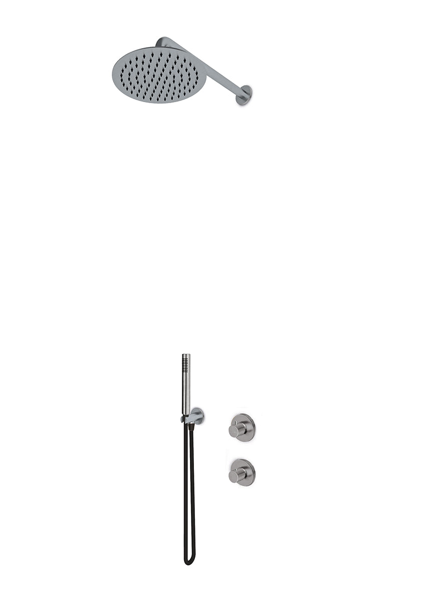 JEE-O SlimTec douche combinatie 01 Geborsteld 400-6420