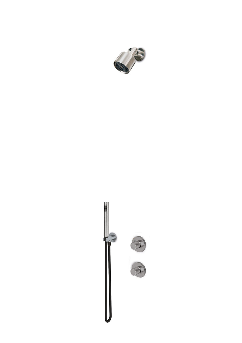 JEE-O SlimTec douche combinatie 03 Geborsteld 400-6430