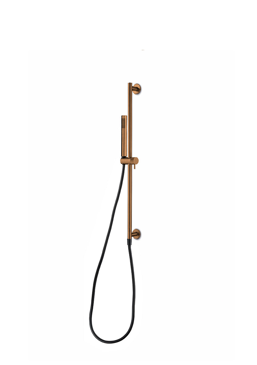 JEE-O SlimTec wand handdouche met glijstang Brons 400-6924
