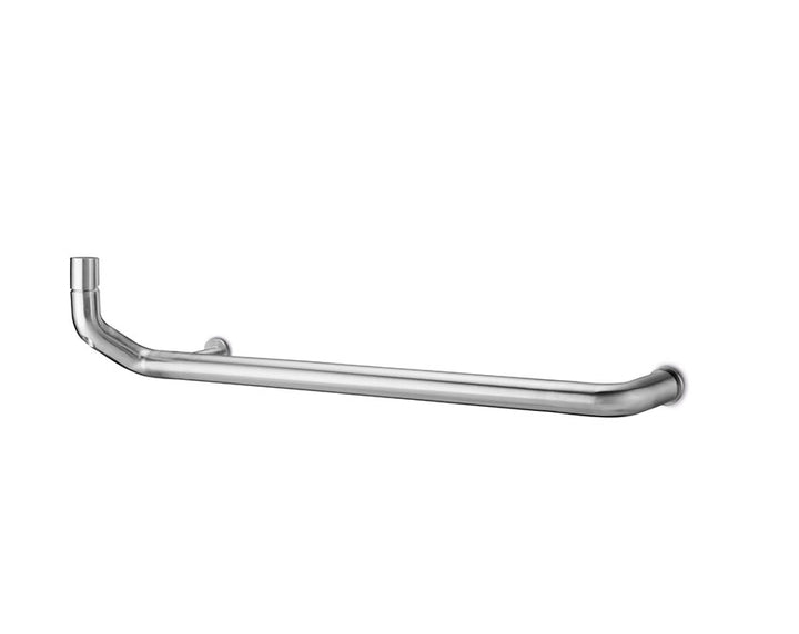 JEE-O flow wand wastafelkraan met handdoekstang Geborsteld 500-1570