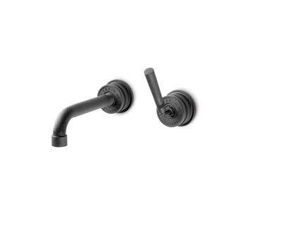 JEE-O soho wand wastafelkraan Hammercoat zwart mat 700-1502