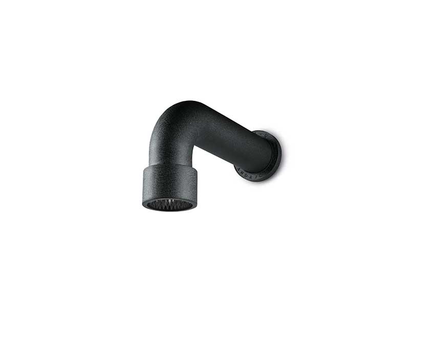 JEE-O soho wand douche Hammercoat zwart mat 700-6902