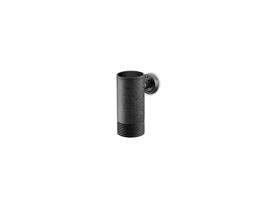 JEE-O soho wandhouder en beker Hammercoat zwart mat 701-0132