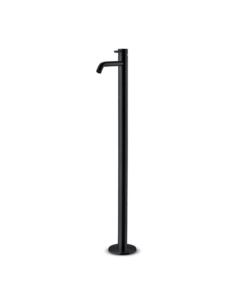 JEE-O slimline vrijstaande wastafelkraan Structuur zwart 800-1303
