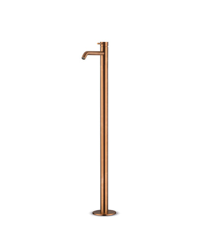 JEE-O slimline vrijstaande wastafelkraan Brons 800-1304